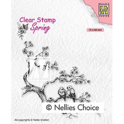 Nellie's Choice Clear Stamp - Spring Lovers